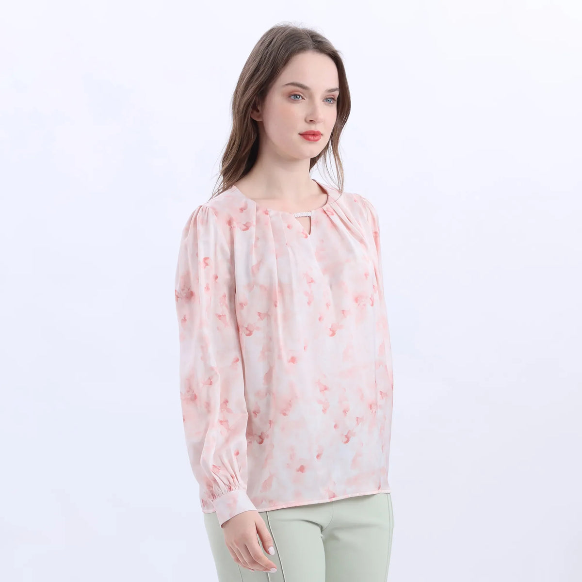 Floral Fashion Blouse For Women Image