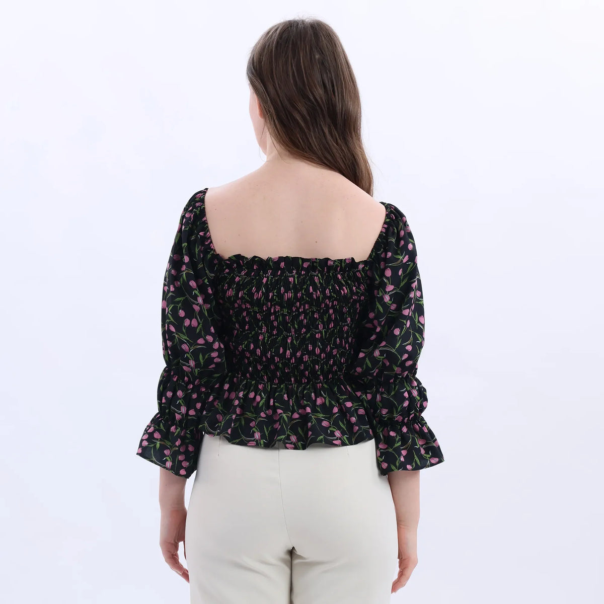 Floral Fashion Blouse For Women Image