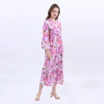 Floral Fashion Dress For Women Image