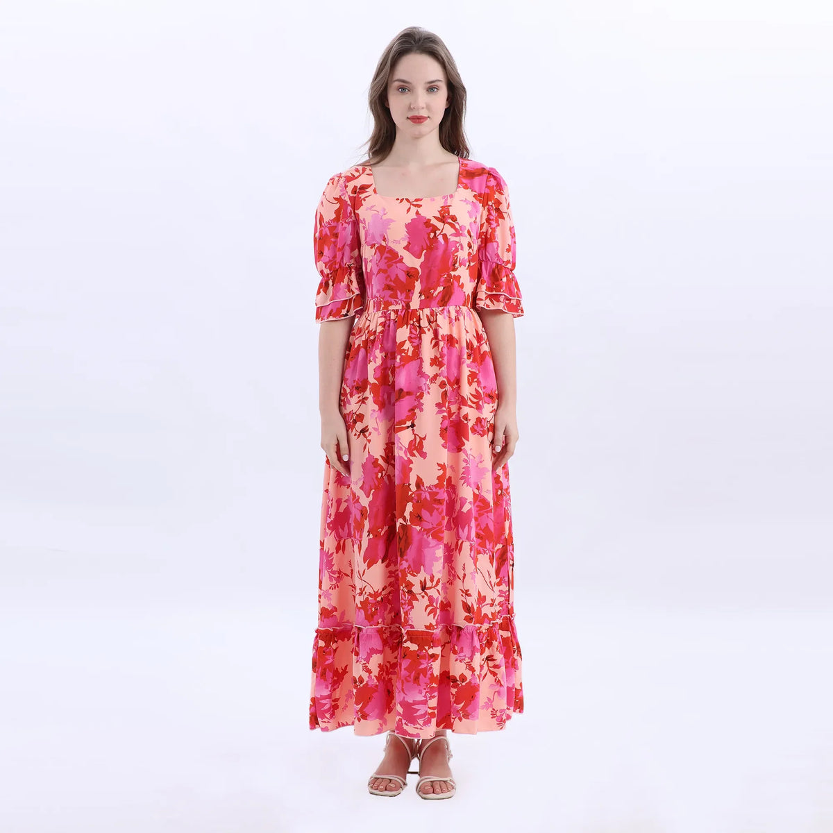 Floral Fashion Dress For Women