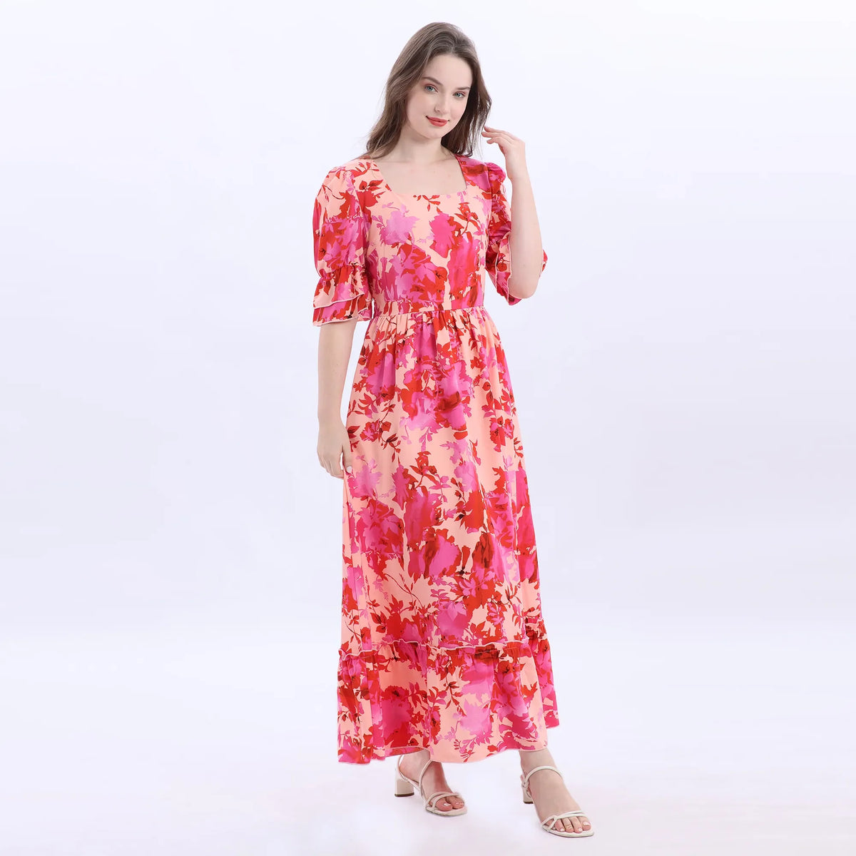 Floral Fashion Dress For Women