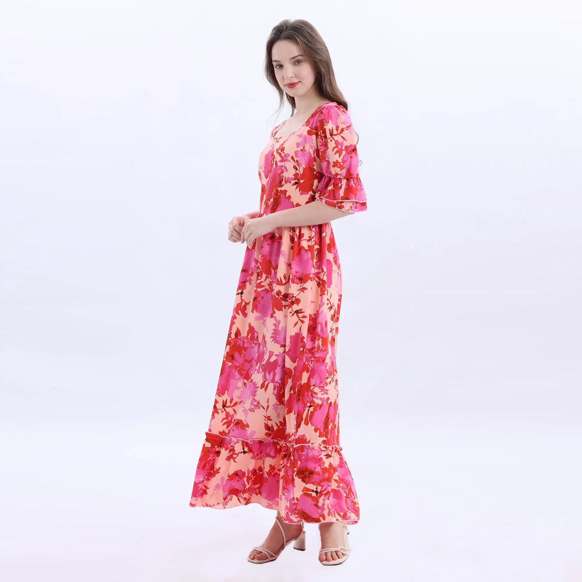 Floral Fashion Dress For Women