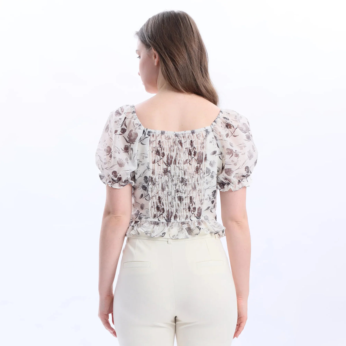 Floral Fashion Blouse For Women Image