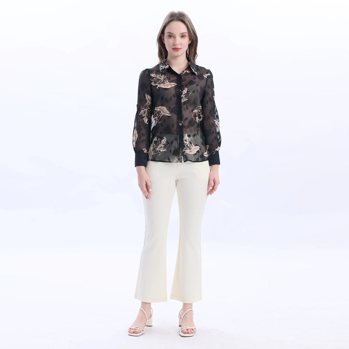 Floral Fashion Shirt For Women