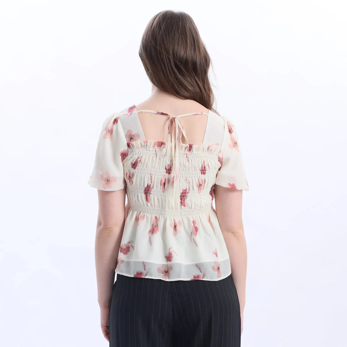 Floral Fashion Blouse For Women Image