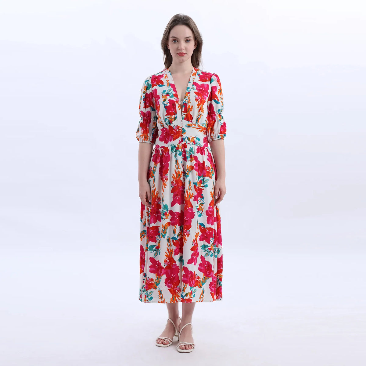 Floral Fashion Dress For Women