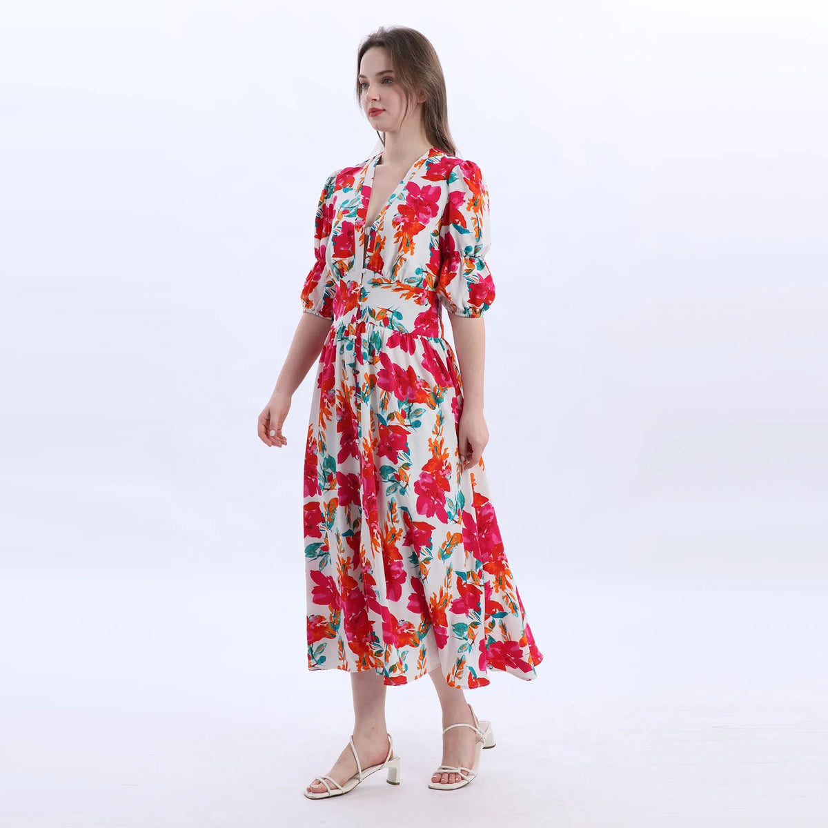 Floral Fashion Dress For Women