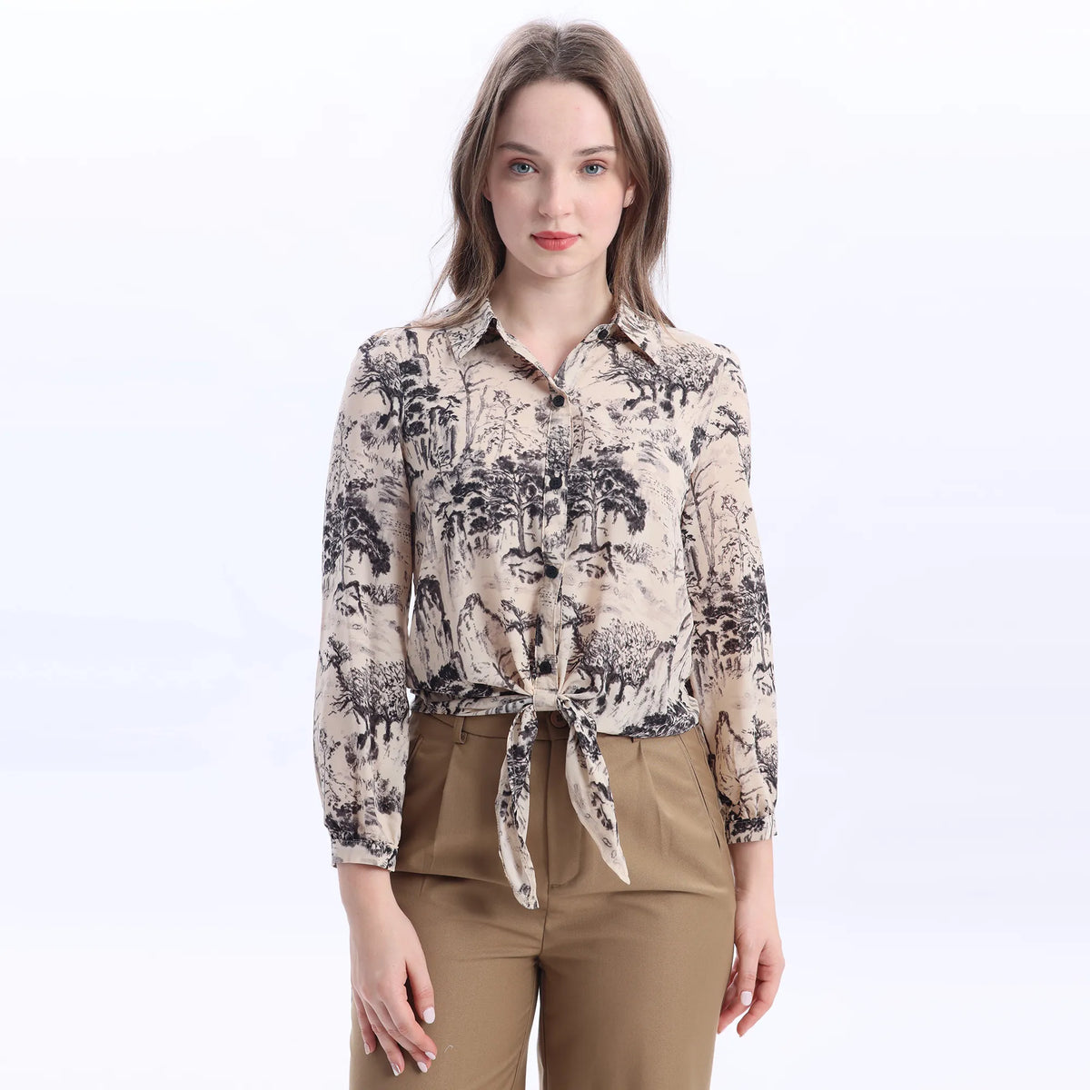 Printed Fashion Shirt For Women