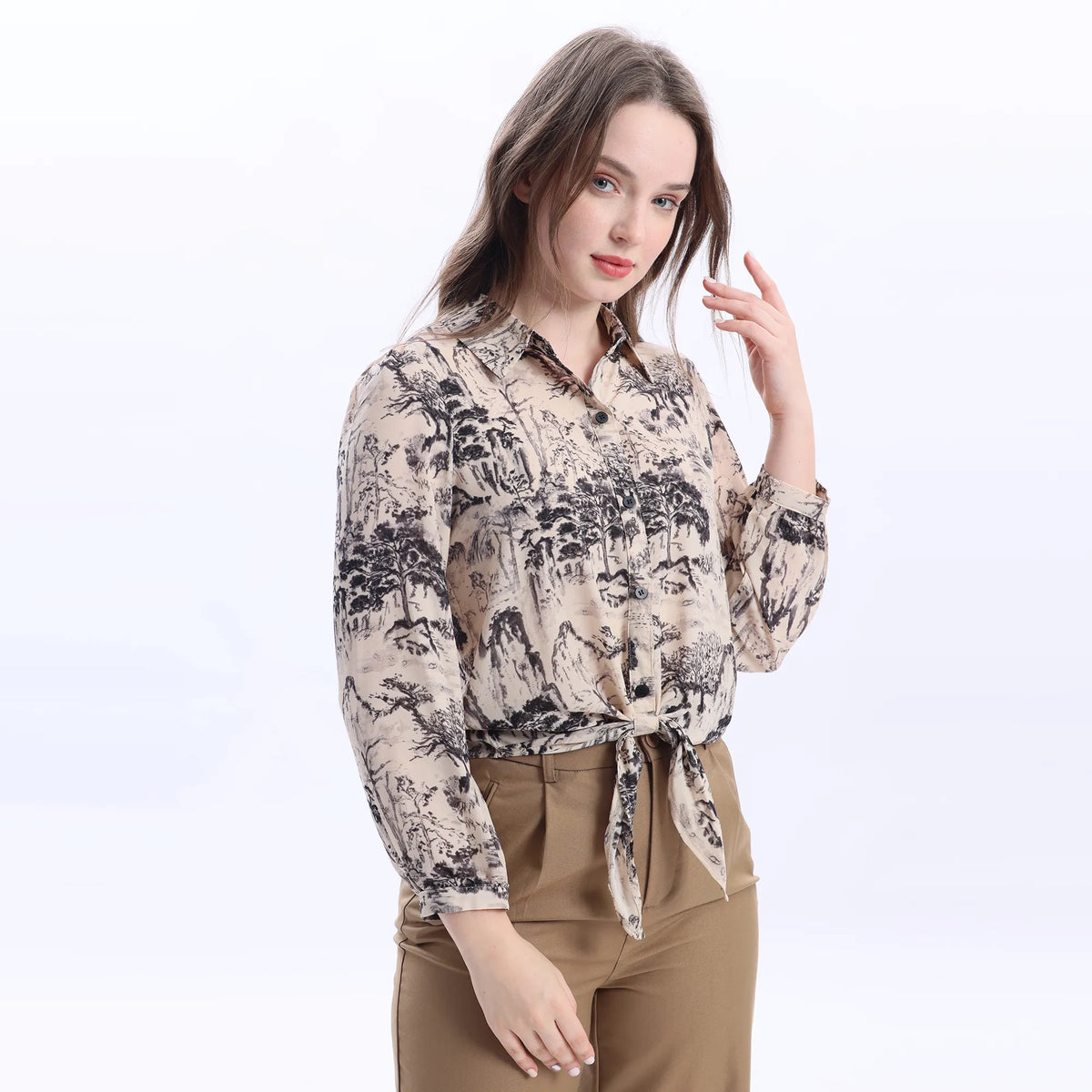 Printed Fashion Shirt For Women