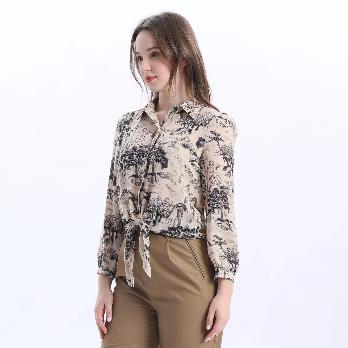 Printed Fashion Shirt For Women