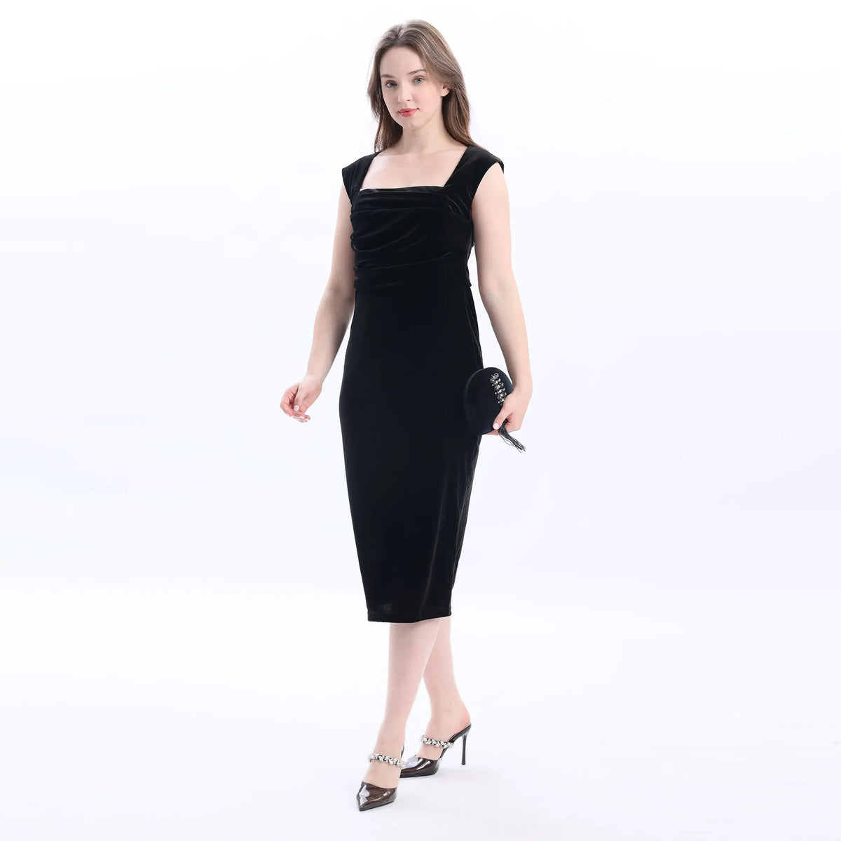 Plain Evening Dress For Women