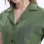 Plain Fashion Jumpsuit For Women Image