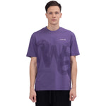 Purple Street Look T.Shirt For Men Image