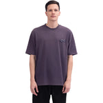 Dark Gray Street Look T.Shirt For Men Image