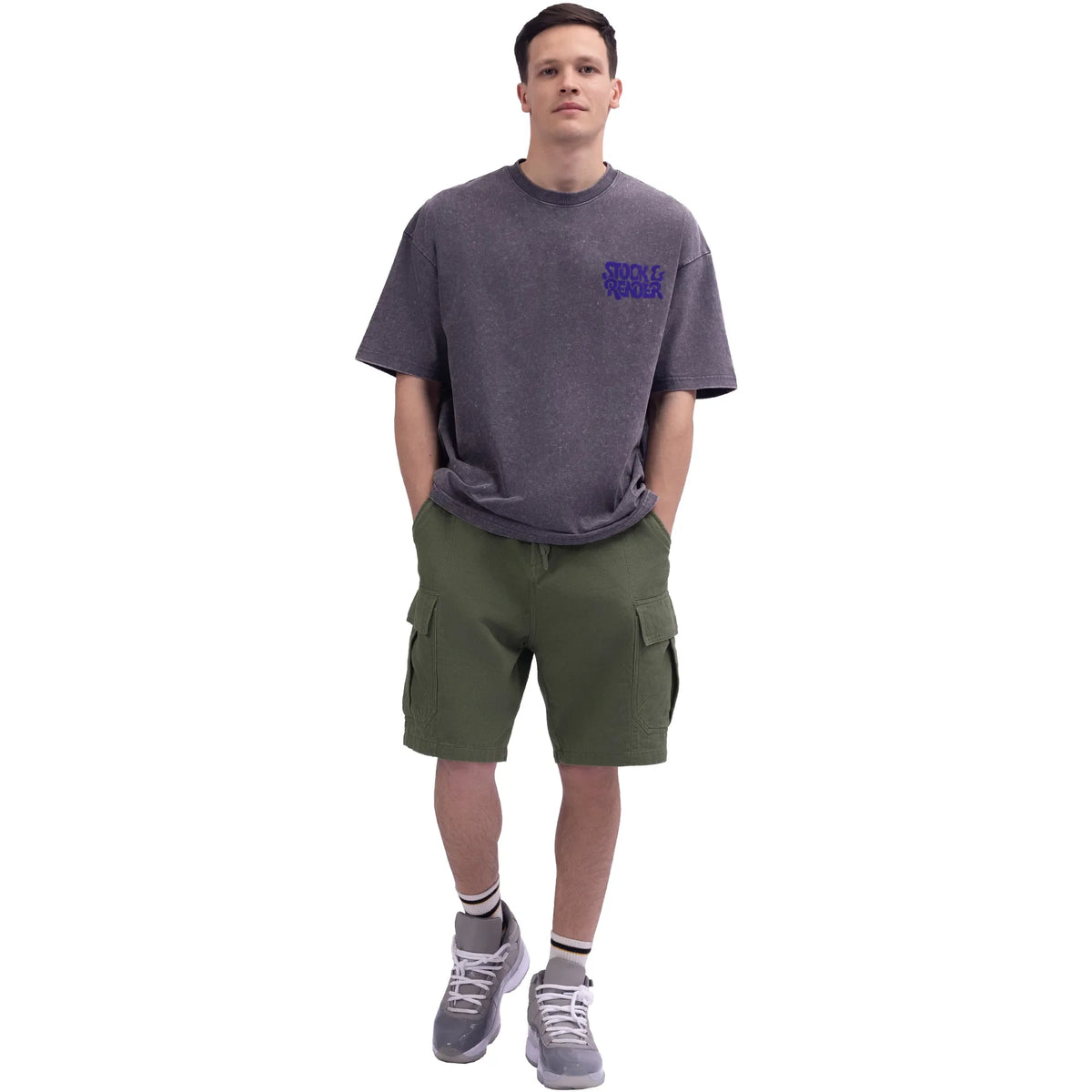 Baggy Street Look Shorts For Men