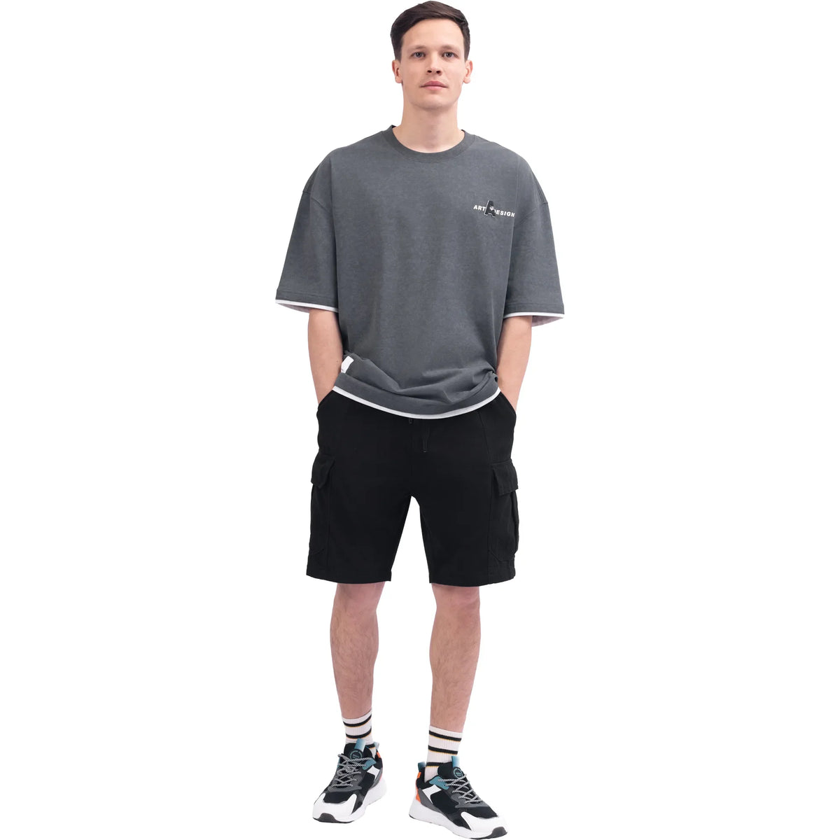 Baggy Street Look Shorts For Men