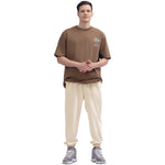 Ankle-Tied Street Look Pants For Men Image