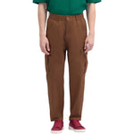 Brown Baggy Street Look Pants For Men Image