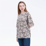 Pattern Street Look T.Shirt For Women Image