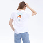 Printed Street Look T.Shirt For Women Image