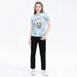 Printed Street Look T.Shirt For Women Image