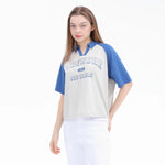 Printed Street Look Polo Shirt For Women Image