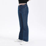 Bell-Bottom Street Look Pants For Women Image