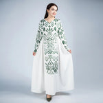 Printed Galabia Galabia For Women Green Image