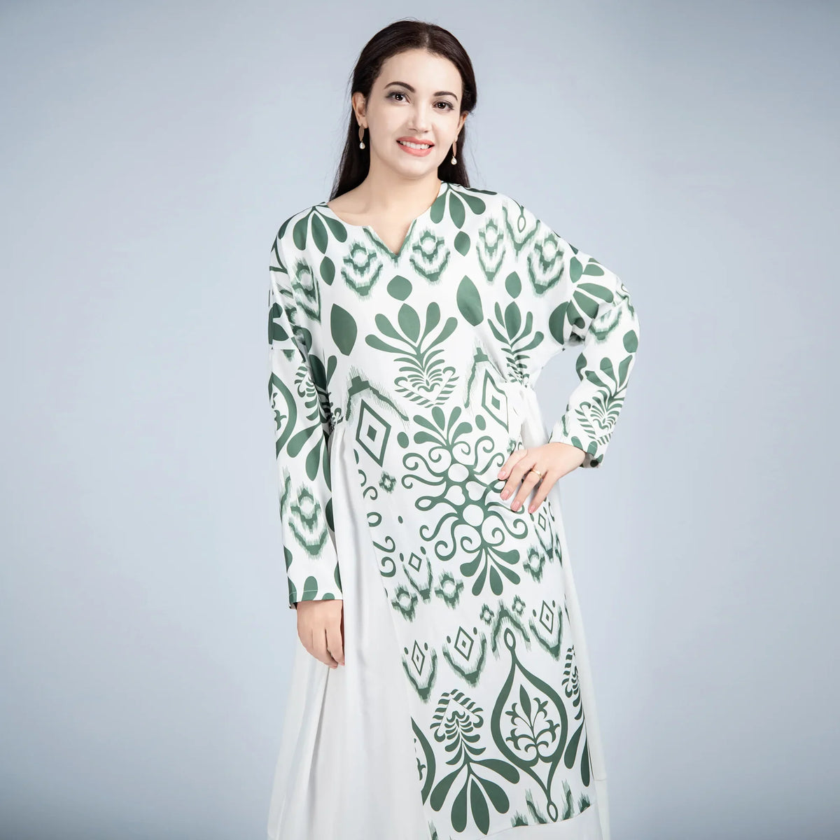 Printed Galabia Galabia For Women