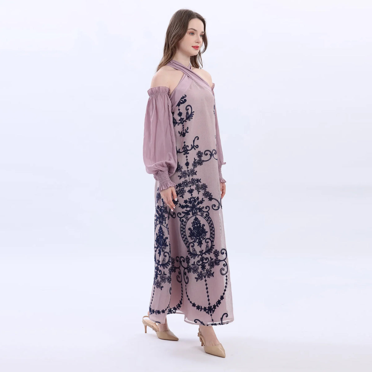 Floral Galabia For Women