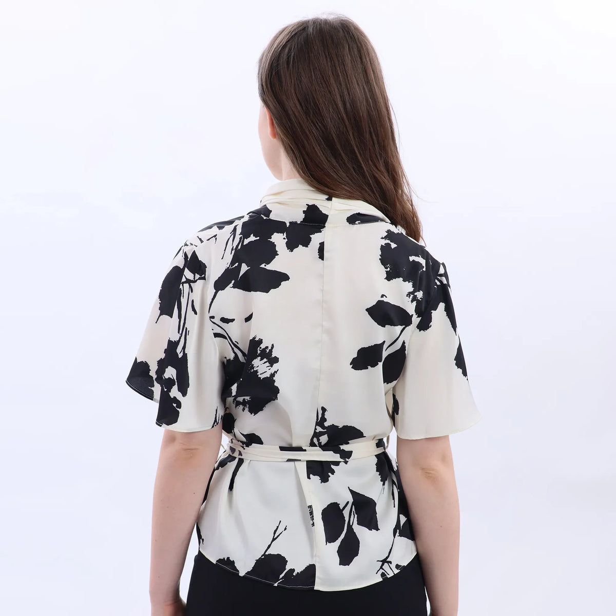 Floral Classic Blouse For Women Image