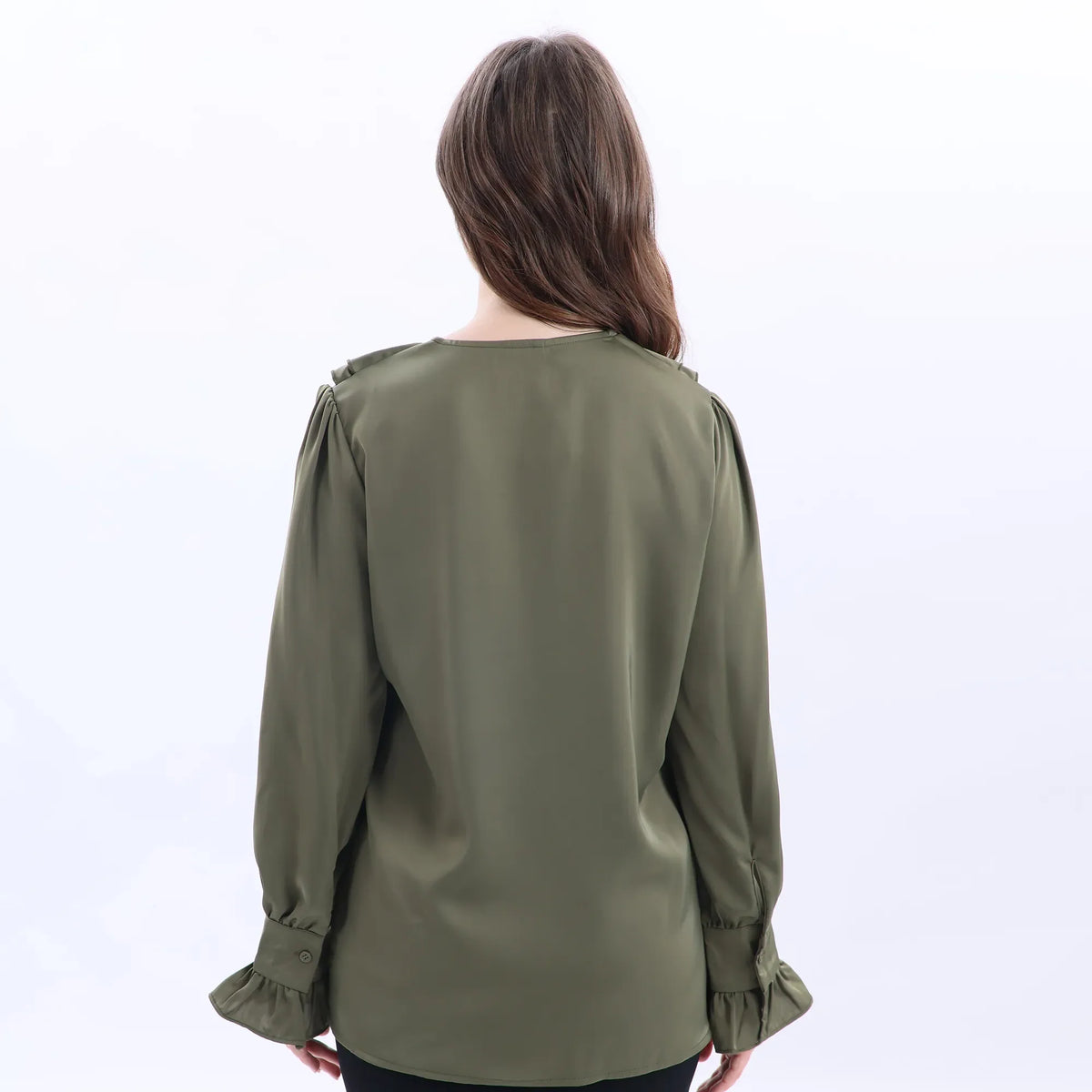 Plain Classic Blouse For Women Image