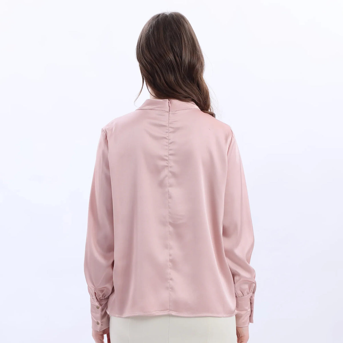 Plain Classic Blouse For Women Image