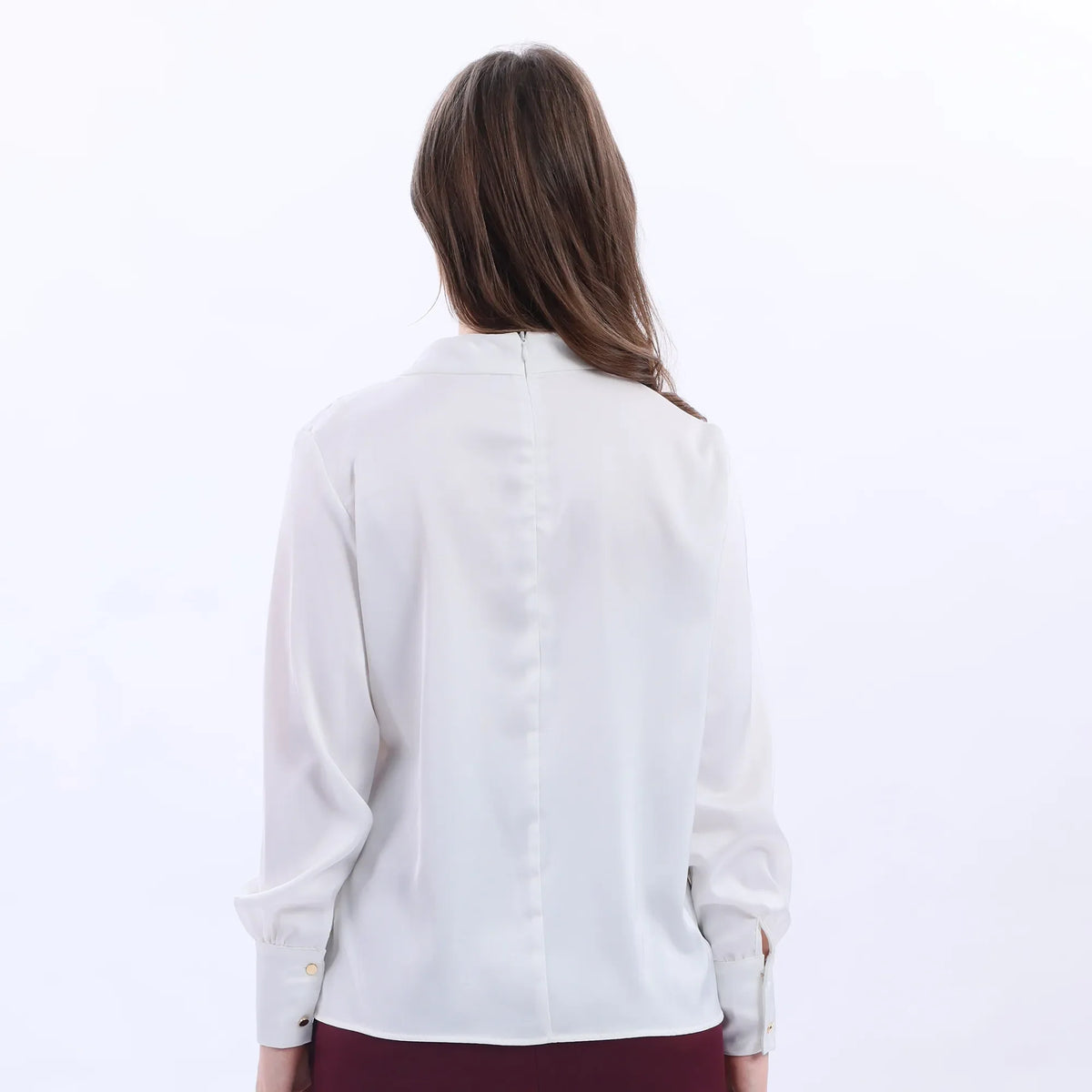 Plain Classic Blouse For Women Image