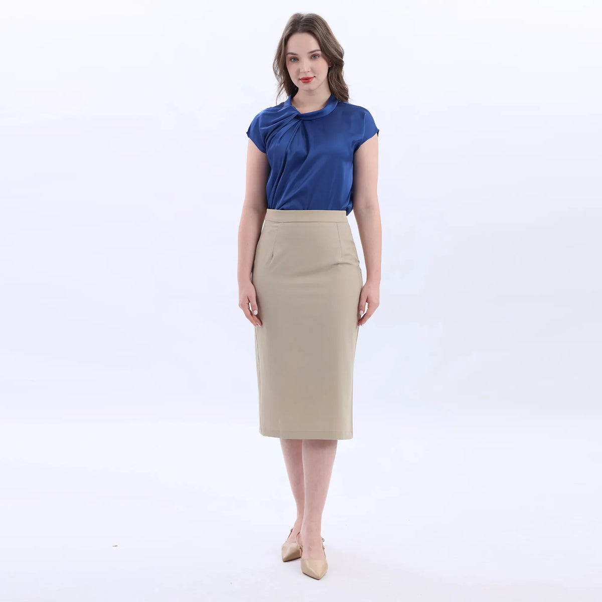 Wrap Classic Skirt For Women Image