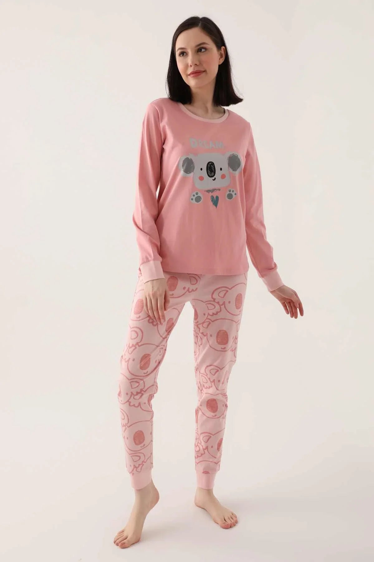 Dream Teddy Bear Pajama Set For Women