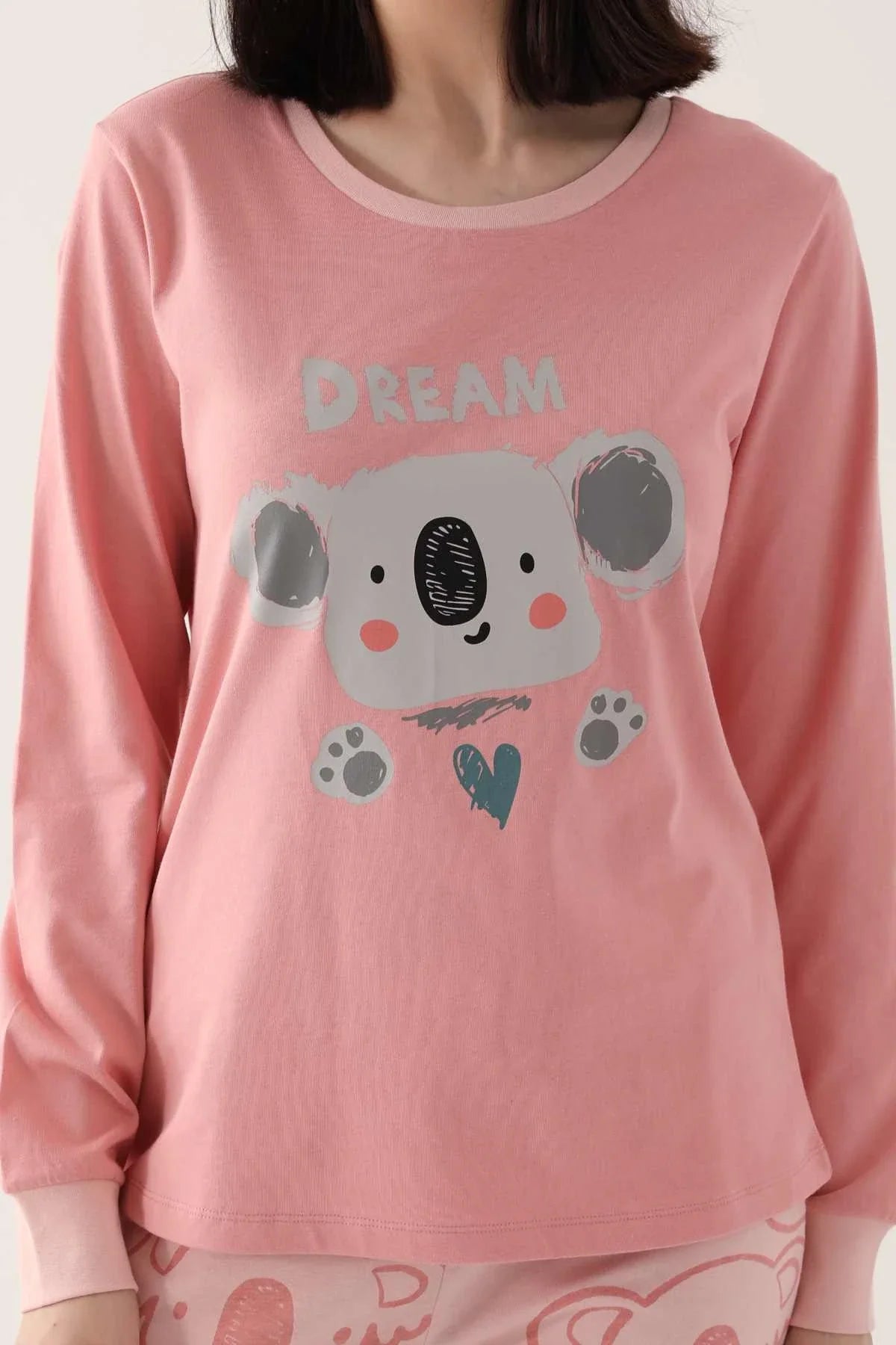 Dream Teddy Bear Pajama Set For Women