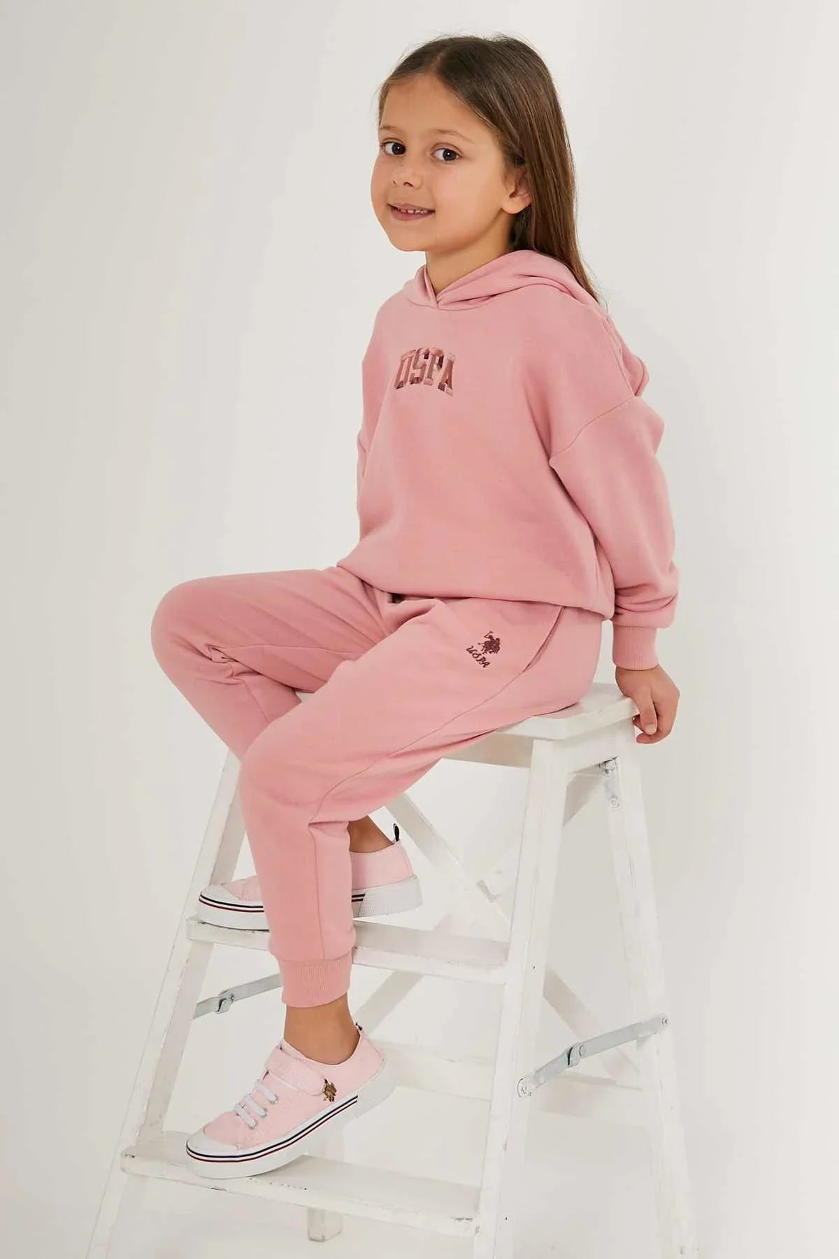 Pink Pajama Set For Girls