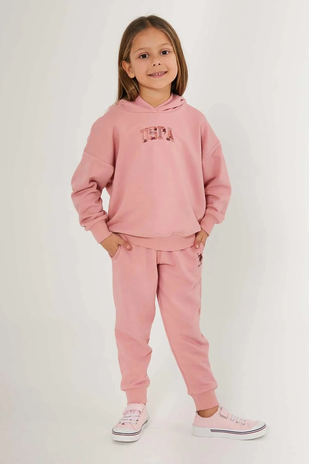 Pink Pajama Set For Girls