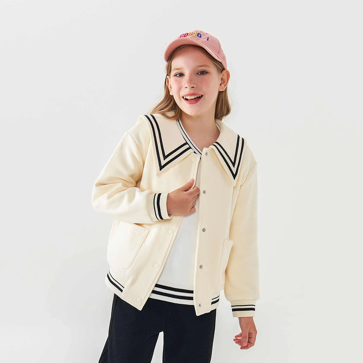 Embroidery Fashion Jacket For Girls