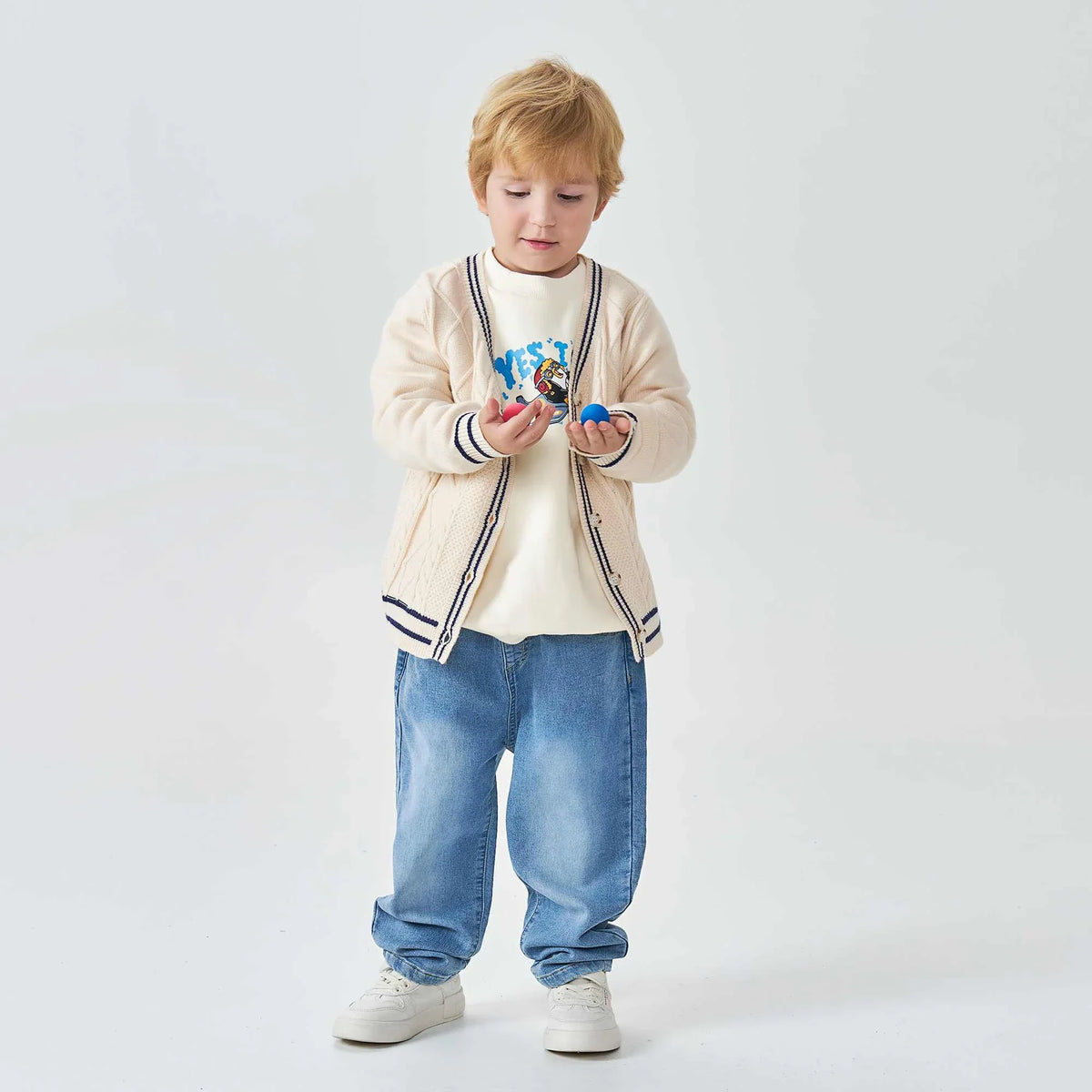 jacquard fashion jacket for boys image