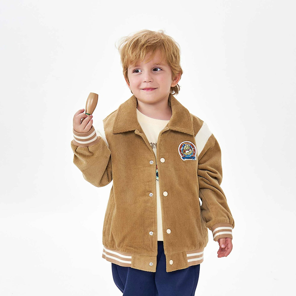 embroidery fashion jacket for boys image