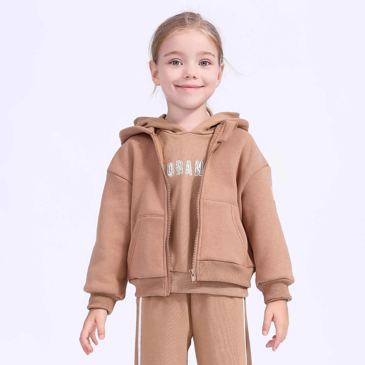 badge casual jacket for girls image