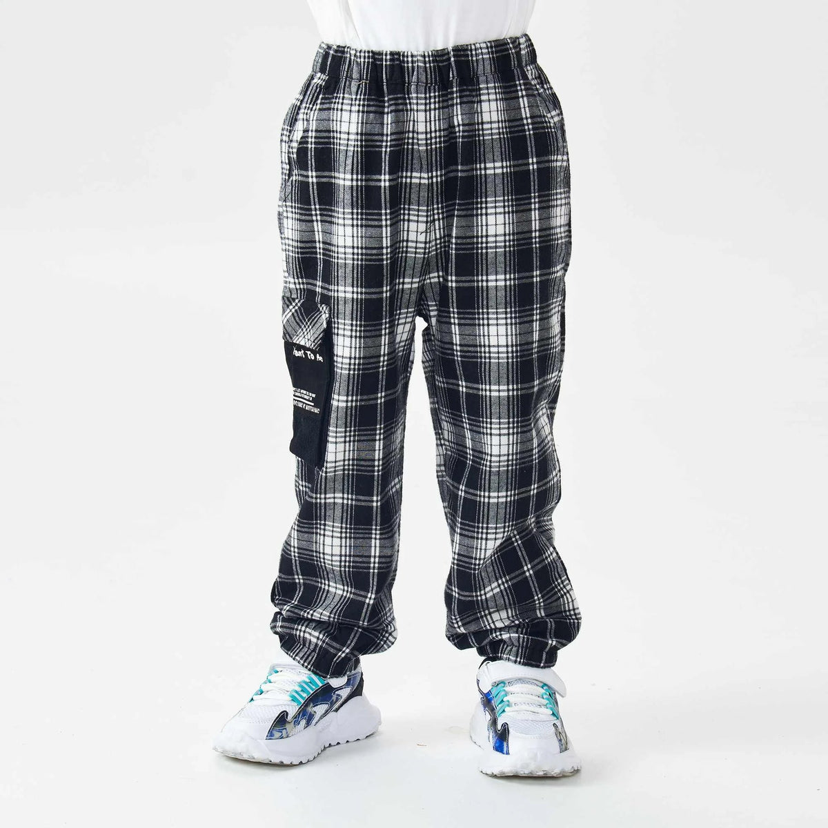 Ankle-Tied Fashion Pants For Boys