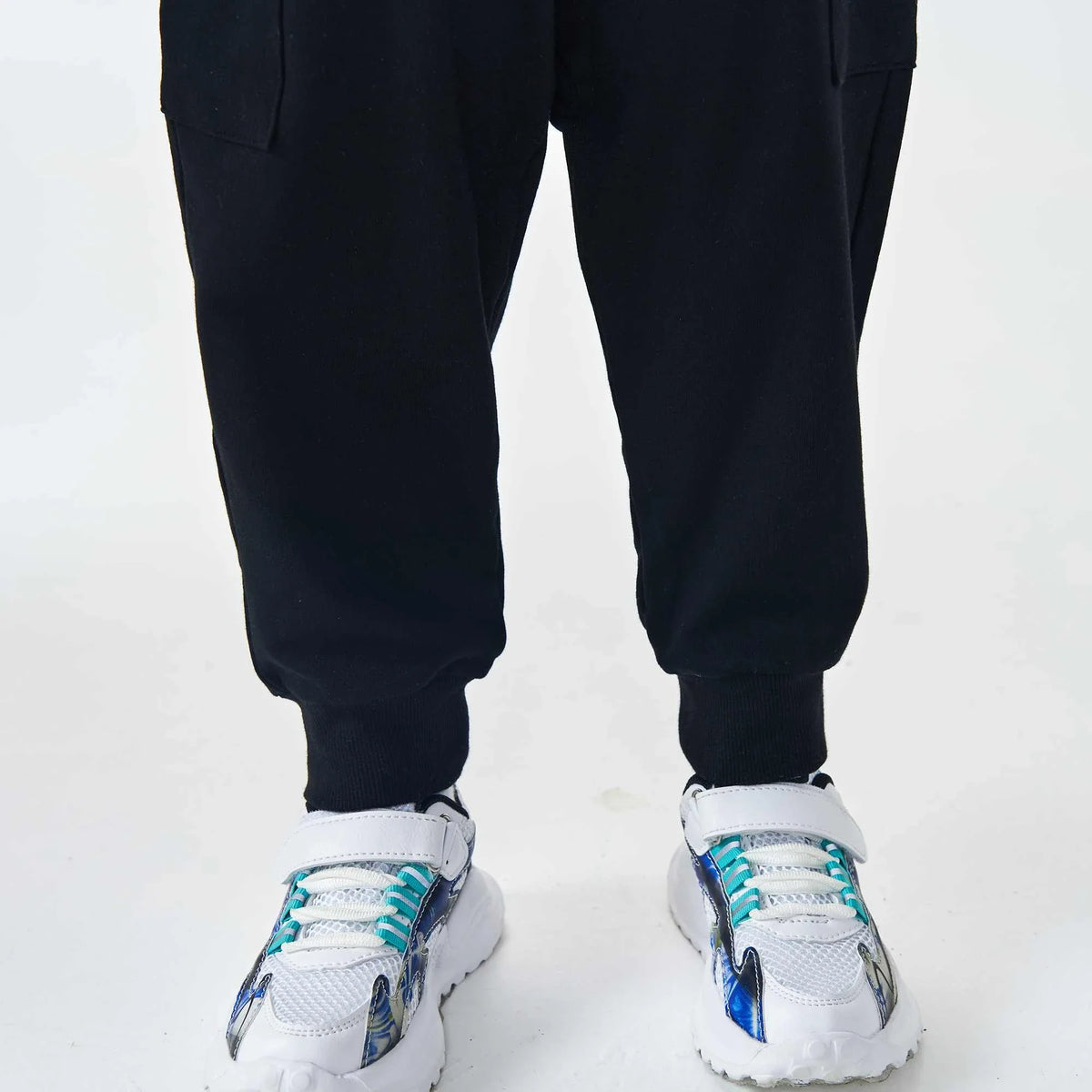 ankle tied fashion pants for boys image