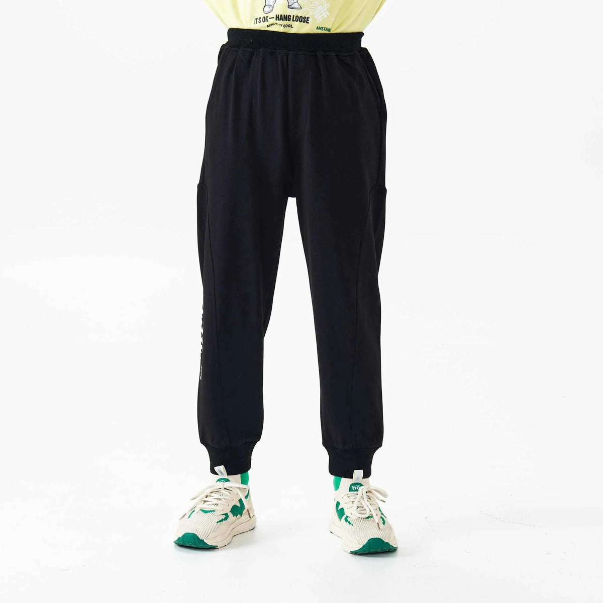 ankle tied fashion pants for boys image