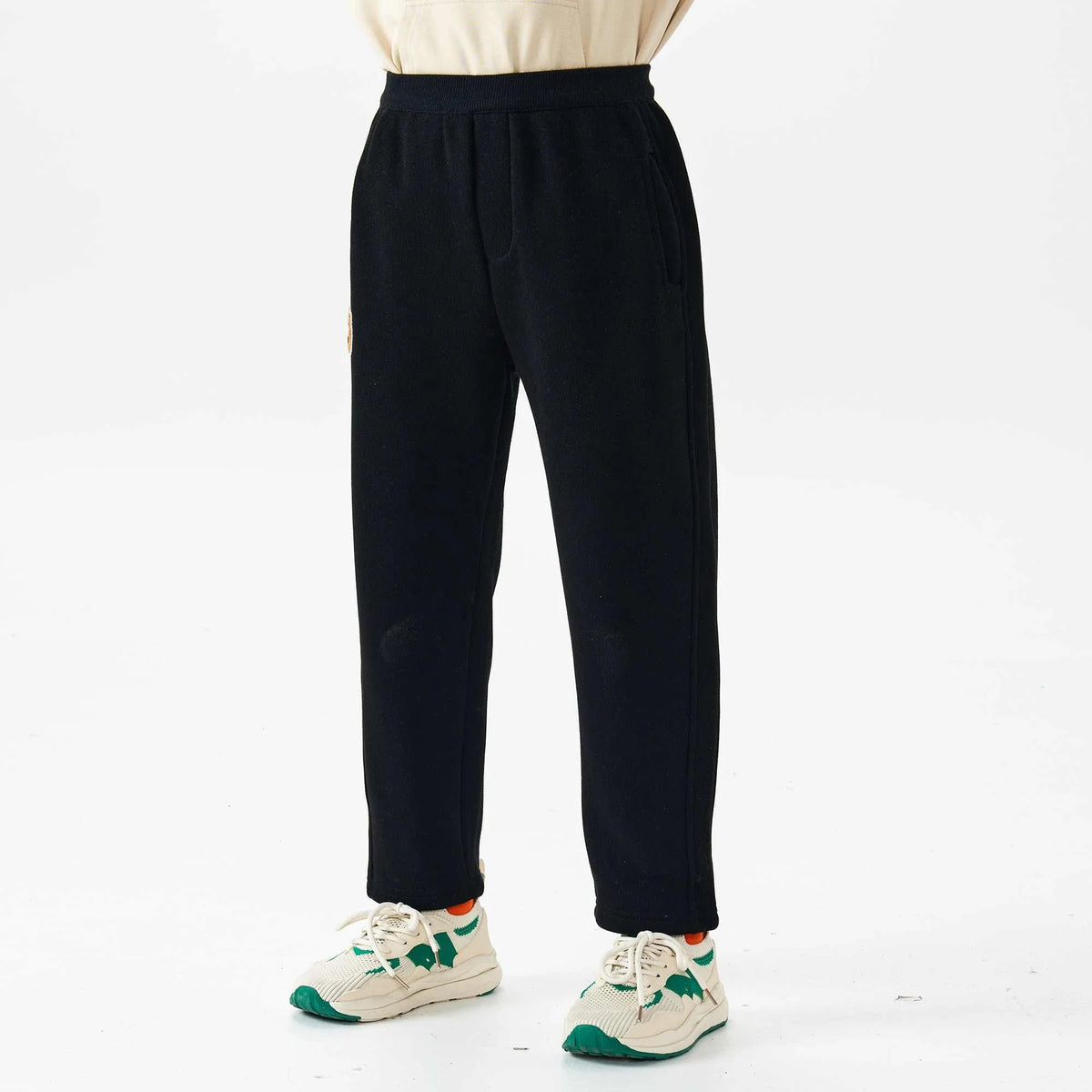 Baggy Fashion Pants For Boys 100 | 3Y Black 100 | 3Y,58,43.8,40.4,72 Image