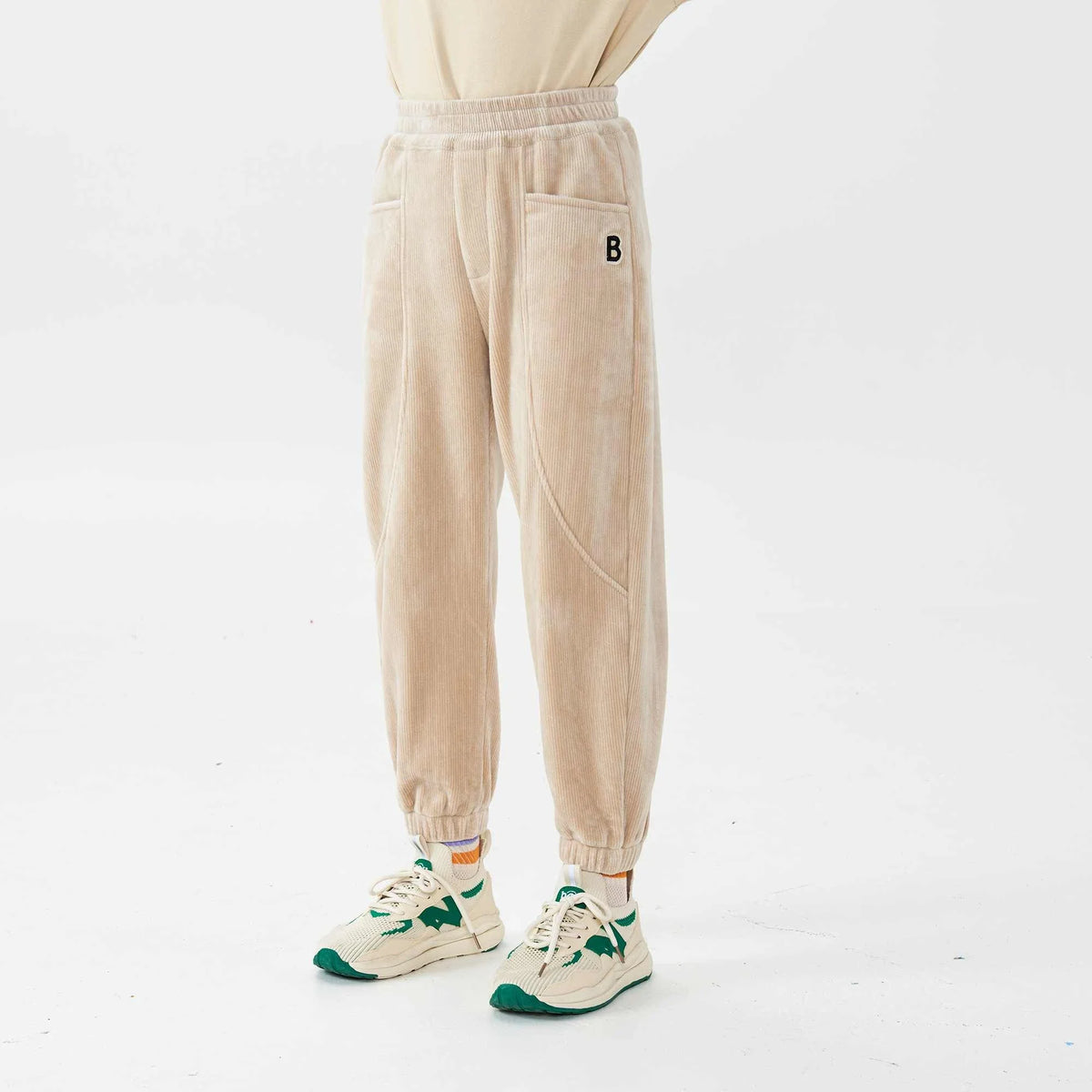 ankle tied fashion pants for boys image