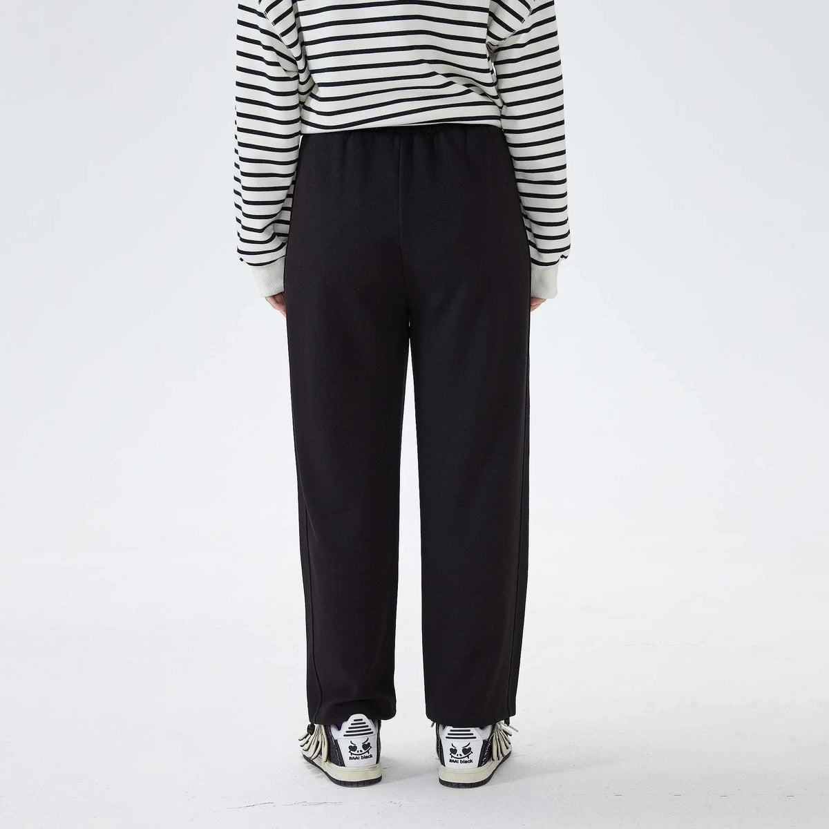 ankle tied casual pants for women image