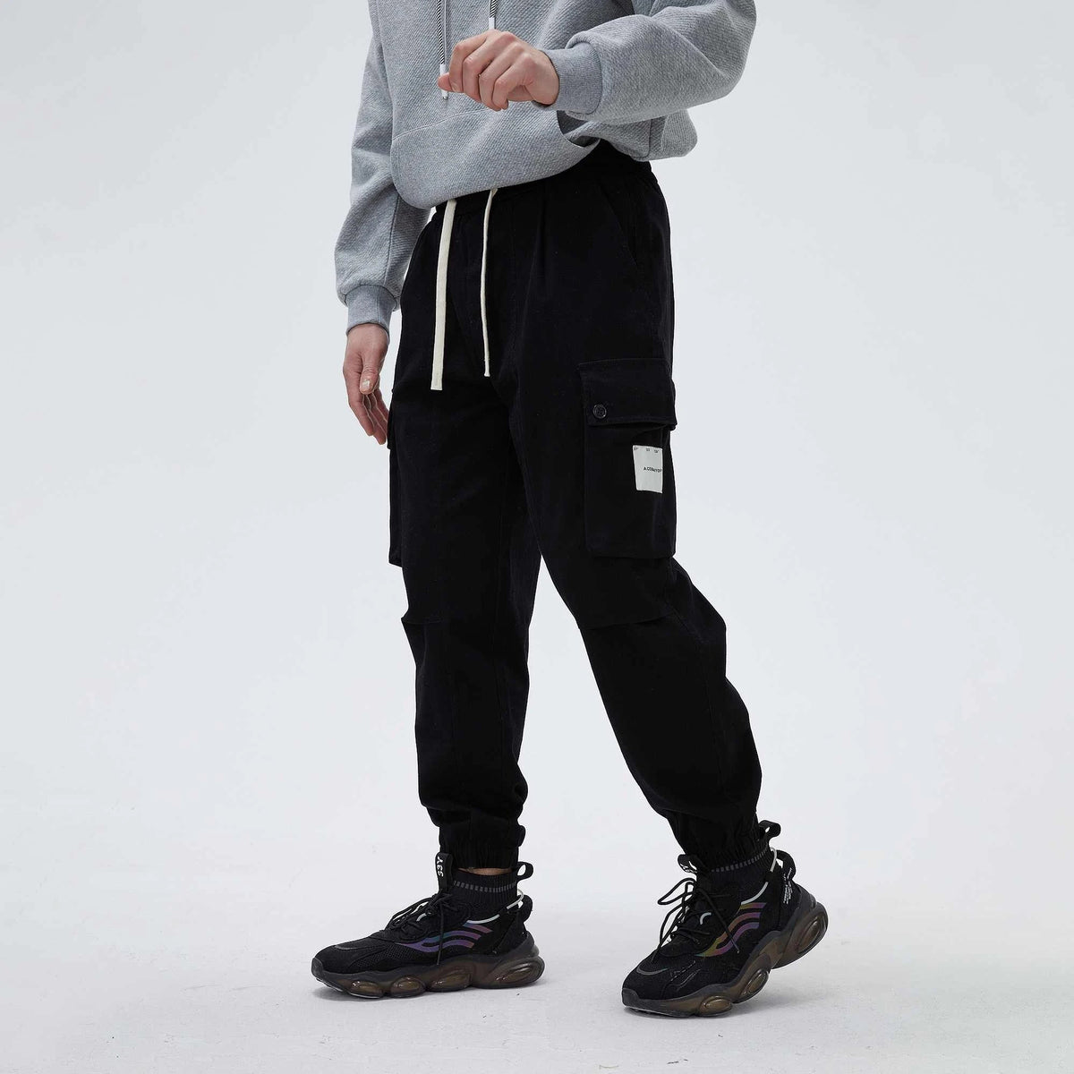 Ankle-Tied Casual Pants For Men